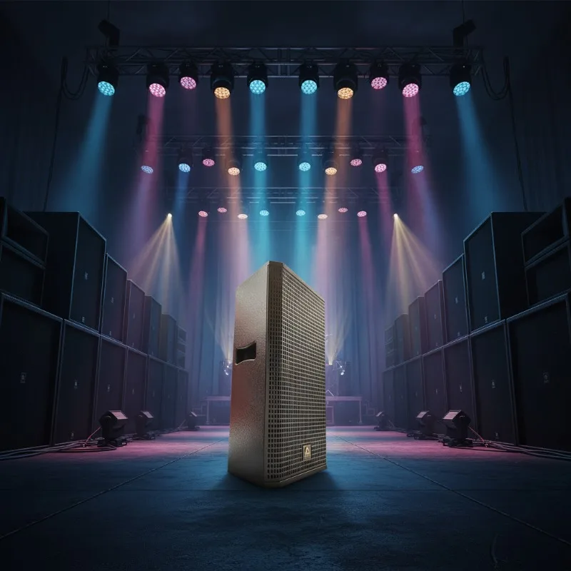 Full Range Professional Audio Speaker Multi Functional DJ Stage Sound System China Origin Loudspeaker for Party Concert