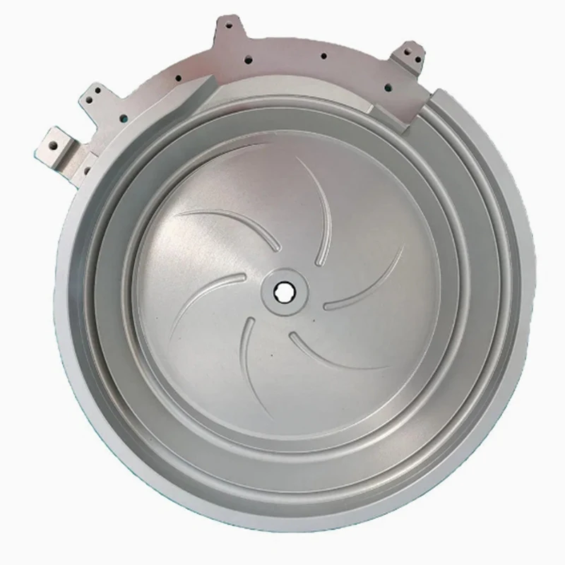 Factory Custom CNC Turning Milling Parts Fast Prototype Service Aluminum Alloy Turbine Base with Multiple Fixed Hole Positions