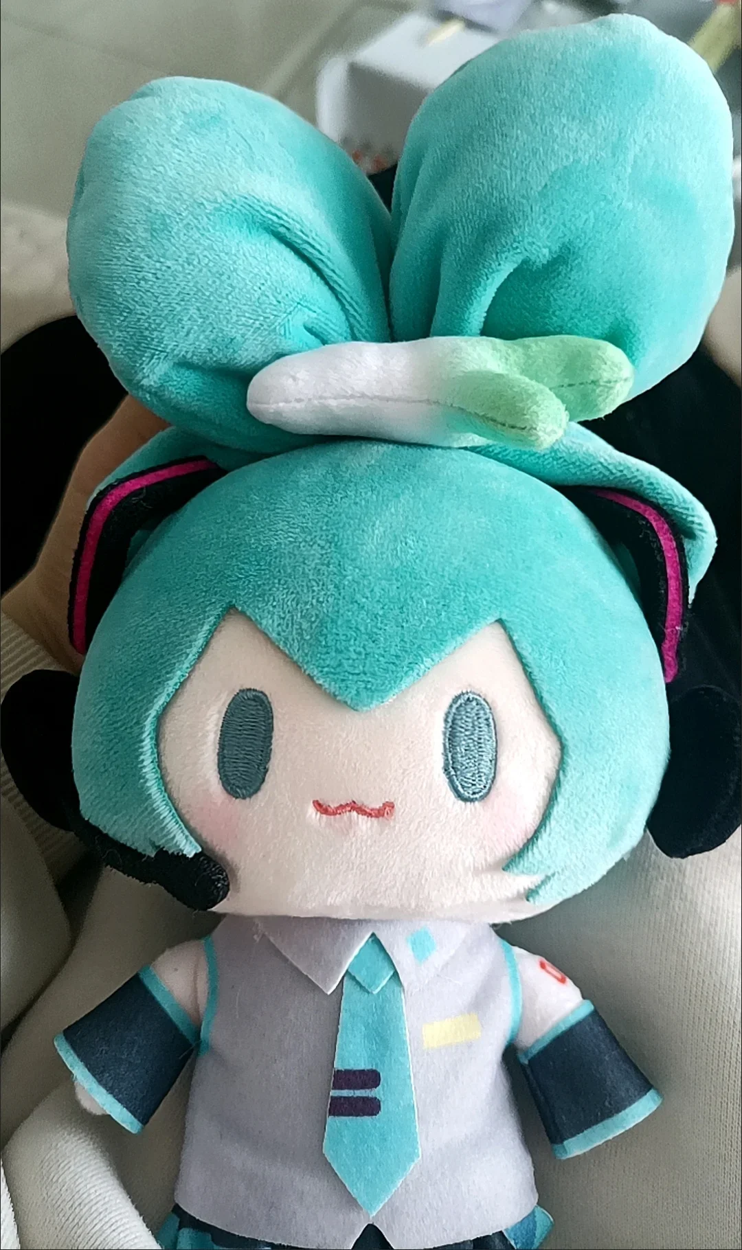 Original Miku Hatsune Rin Len Plush Stuffed Toy Fufu Top Treasure Series Vocaloid Cosplay Kaito Meiko Doll Animefigure Toys Gif