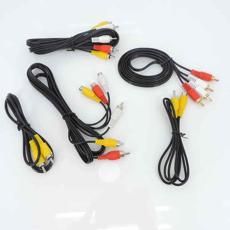 

Кабель RCA «папа» к гнезду RCA Разъем Стерео к разъему 2RCA 3RCA Разъем AV-адаптера Разъем Шнур Аудио Медиаплеер B4