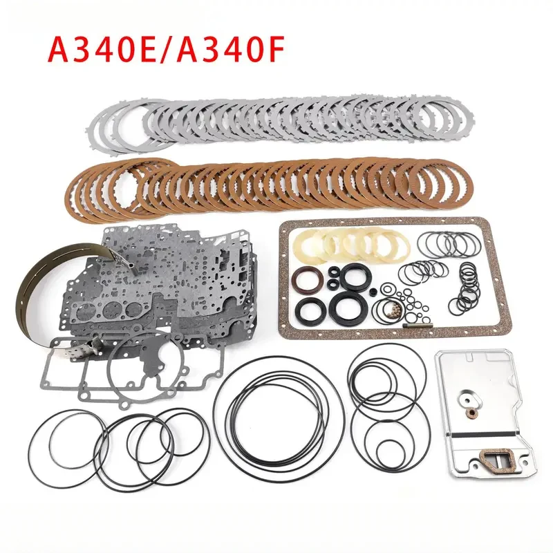 

A340E A340F Transmission Rebuilt Kit With Overhault Clutches Filter For Toyota Car Accessories
