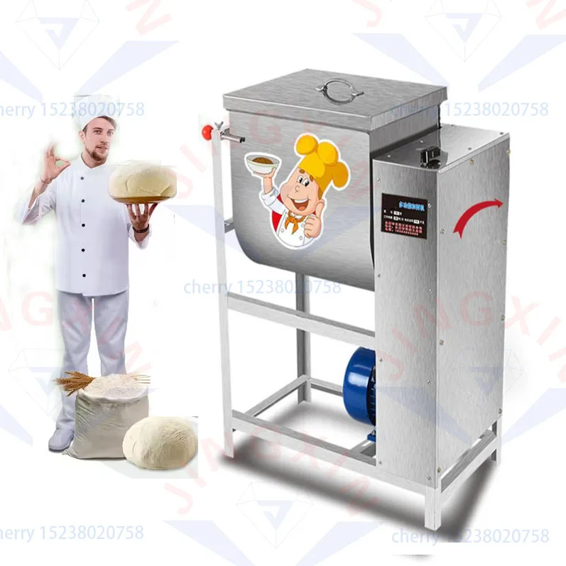 

Factory Supply Spiral Dough Mixer for Baking Equipment/commercial Horizontal Dough Mixer
