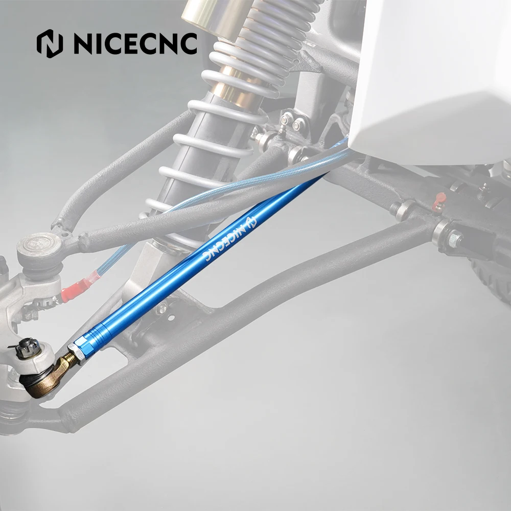 

NICECNC ATV Tie Rod Ends Ball Joints + Tie Rod For YAMAHA YFZ450R YFZ 450R 2009-2022 2021 6061-T6 Aluminum Alloy Blue Black Red