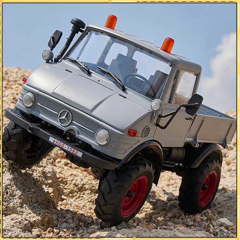 Fms New 1/24 Unimog Fcx Series Off Road 4wd Rc Climbing Car Remote Control Electric Simulation Car Model Adult Toy Gift