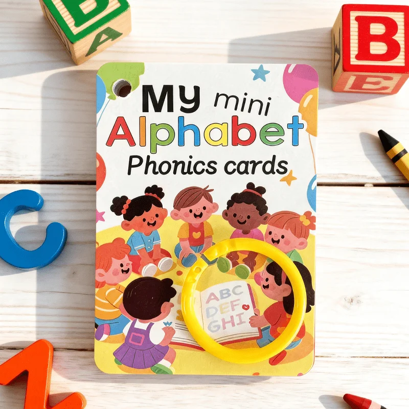 

Детские карточки с английским алфавитом (26 букв), обучающие флеш-карты для раннего развития, карточки для изучения цветов и животных.