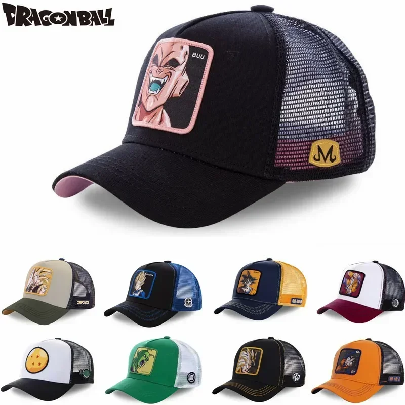 

Anime Dragon Ball Z Men's Caps Goku Hat Men's and Women's Baseball Caps Summer Sun Visor Gift Cap Kids Accessories