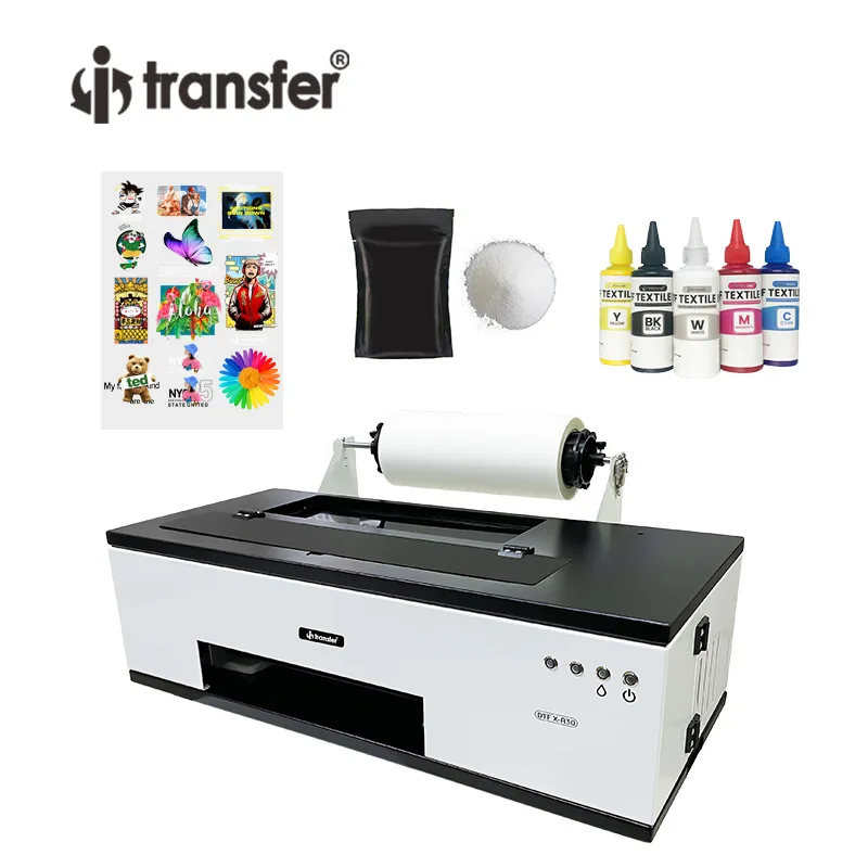 

Offset Heat Transfer White Ink Printer R1390 with White Ink Circulation, Roll Material, Inlet and Outlet Paper System