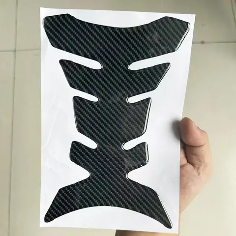 1PC 탄소 범용 오토바이 탱크 패드 보호대 스티커 Yamaha Honda Kawasaki Ktm Bmw Ducati Suzuki 용 3d 데칼