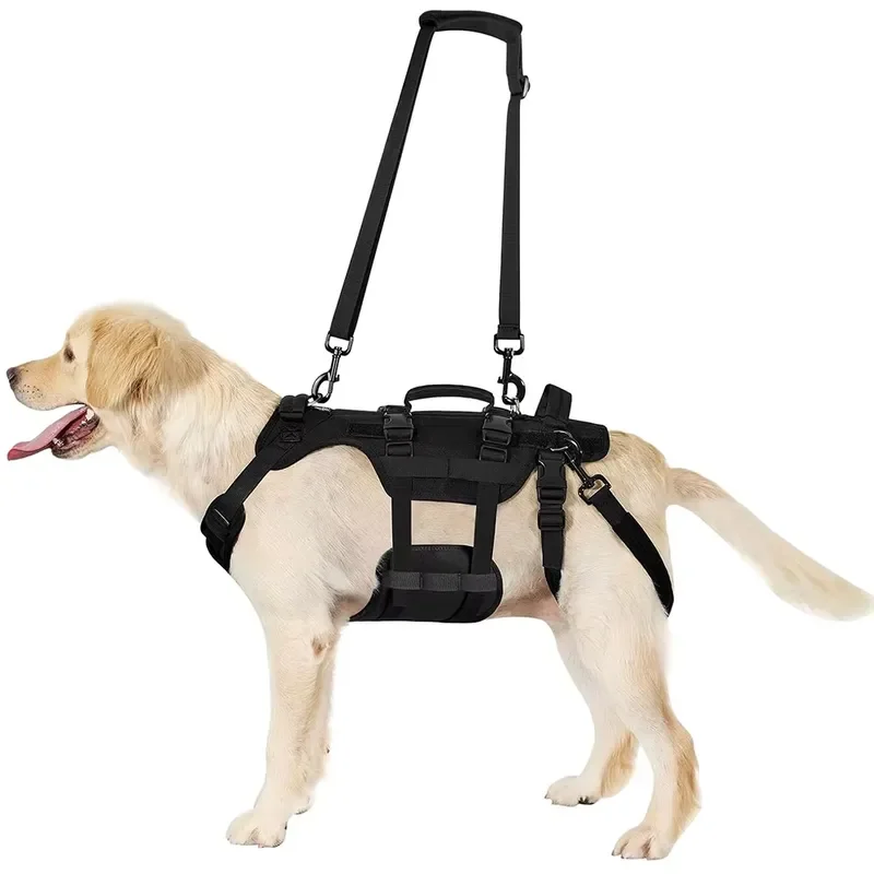 Adjustable Dog Lift Harness Vest for Elderly Disabled Dogs Joint Injury Walking Helper Support Reflective Pet Lift Harness