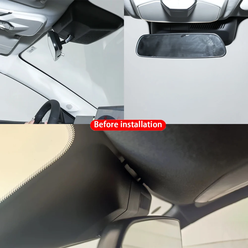 for Wuling Starlight Xingguang PHEV 2023 2024 2025 2026 4K 2160P Front Rear Camera Dash Cam Wifi Plug and Play Video Recorde