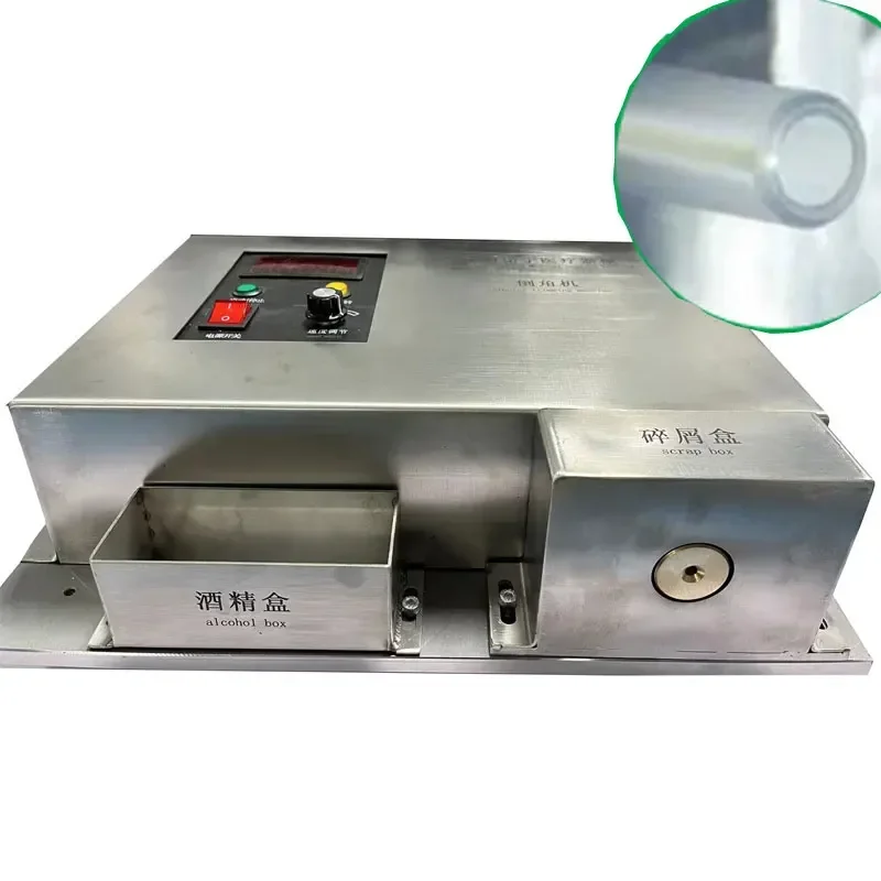 Heiße Verkäufe medizinische Rohrtrimm- oder Anfasmaschine zum Formen von Katheterspitzen