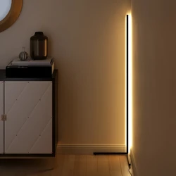 Modern Corner Floor Lamps for Living Room Bedroom Lamp Stand Light Nordic Designer Tripod Floor Lamp Coloful Lighting Fixtures
