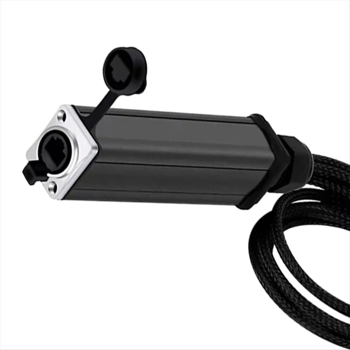 Audio Adapter Cable for RJ45 4 Channel 3Pin XLR DM512 Network Signal Extender Network Cable to Analog Distribution 20cm