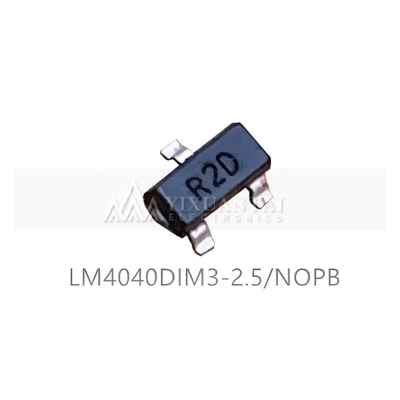 10pcs/Lot  LM4040DIM3-2.5  Marking R2D V-Ref Precision 2.5V 15mA 3-Pin SOT-23  New