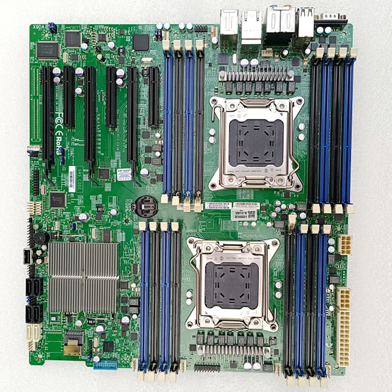 For Supermicro Xeon® Motherboard Dual (LGA2011) E5-2600 V1/V2 Family ECC DDR3 PCI-E 3.0 X9DAi