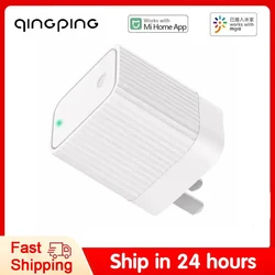 Qingping-concentrador de puerta de enlace Bluetooth, dispositivo Compatible con WIFI, vista remota, subdispositivo de datos, enlace inteligente, dispositivo doméstico para Xiaomi Mihome