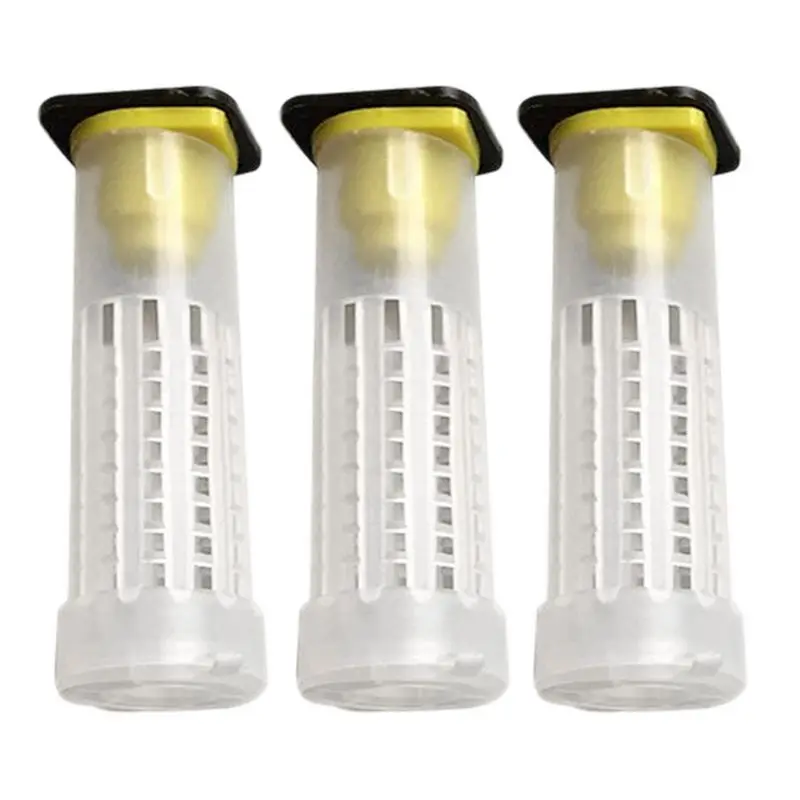 Beekeeping Tools Equipment Set Queen Rearing System Cultivating Box 110Pcs Plastic Bee Cell Cups Cup Kit Queen Cage