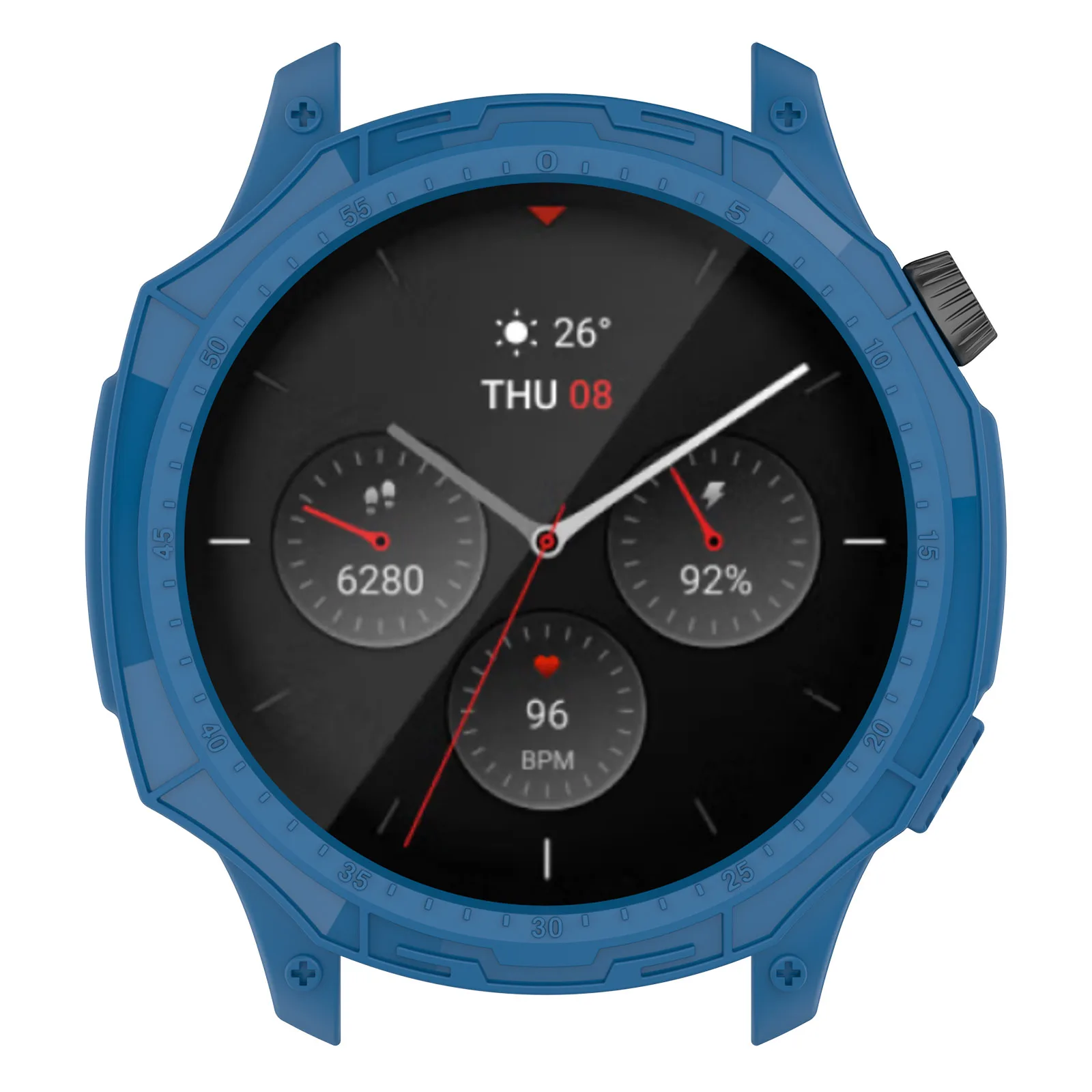 Borda macia escudo protetor de tela de vidro caso filme para amazfit gtr 4 relógio inteligente capa protetora para carros gtr4 quadro acessórios