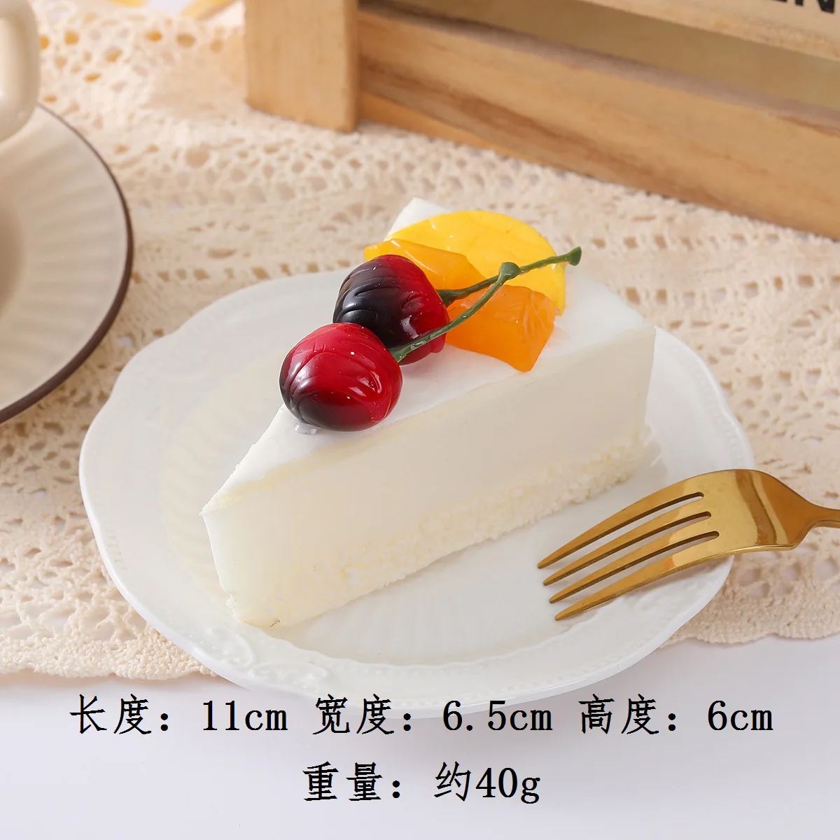 Kunstmatige Fruitcakes Dessert Nep Voedsel Brood Simulatie Taart Model Decoratie Fotografie Props Display 6 stk/partij