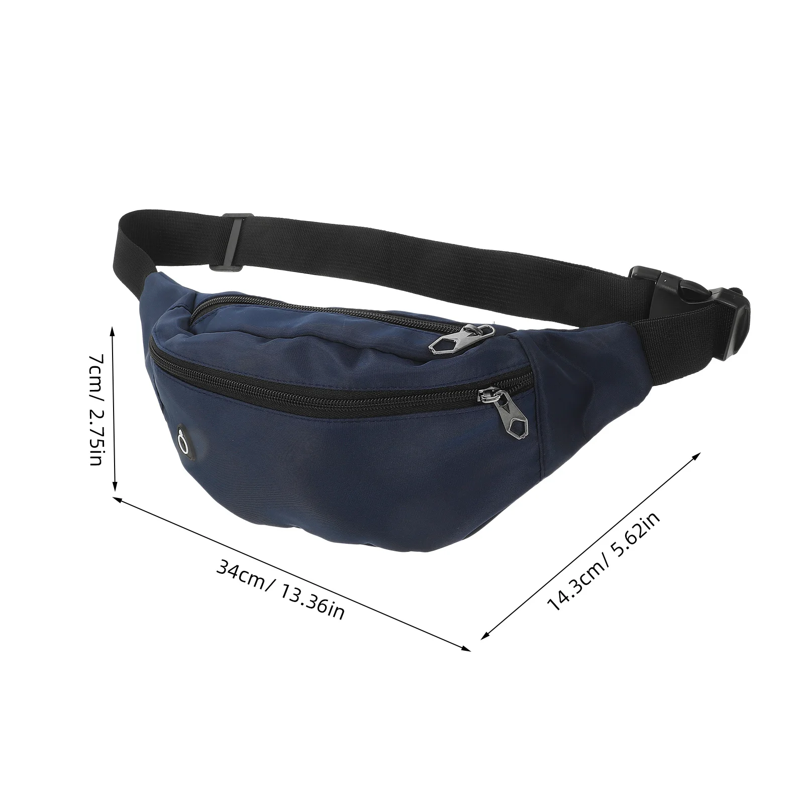 Running Waist Pack Lightweight Nylon Adjustable Belt Bag for Hiking Workout Travel Outdoor Sports Fanny Pack for Men Women