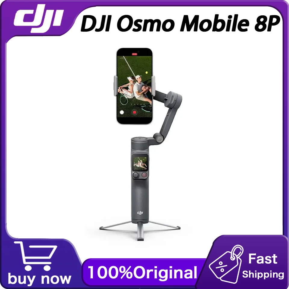 New DJI Osmo Mobile 8P: A powerful three-axis gimbal with enhanced