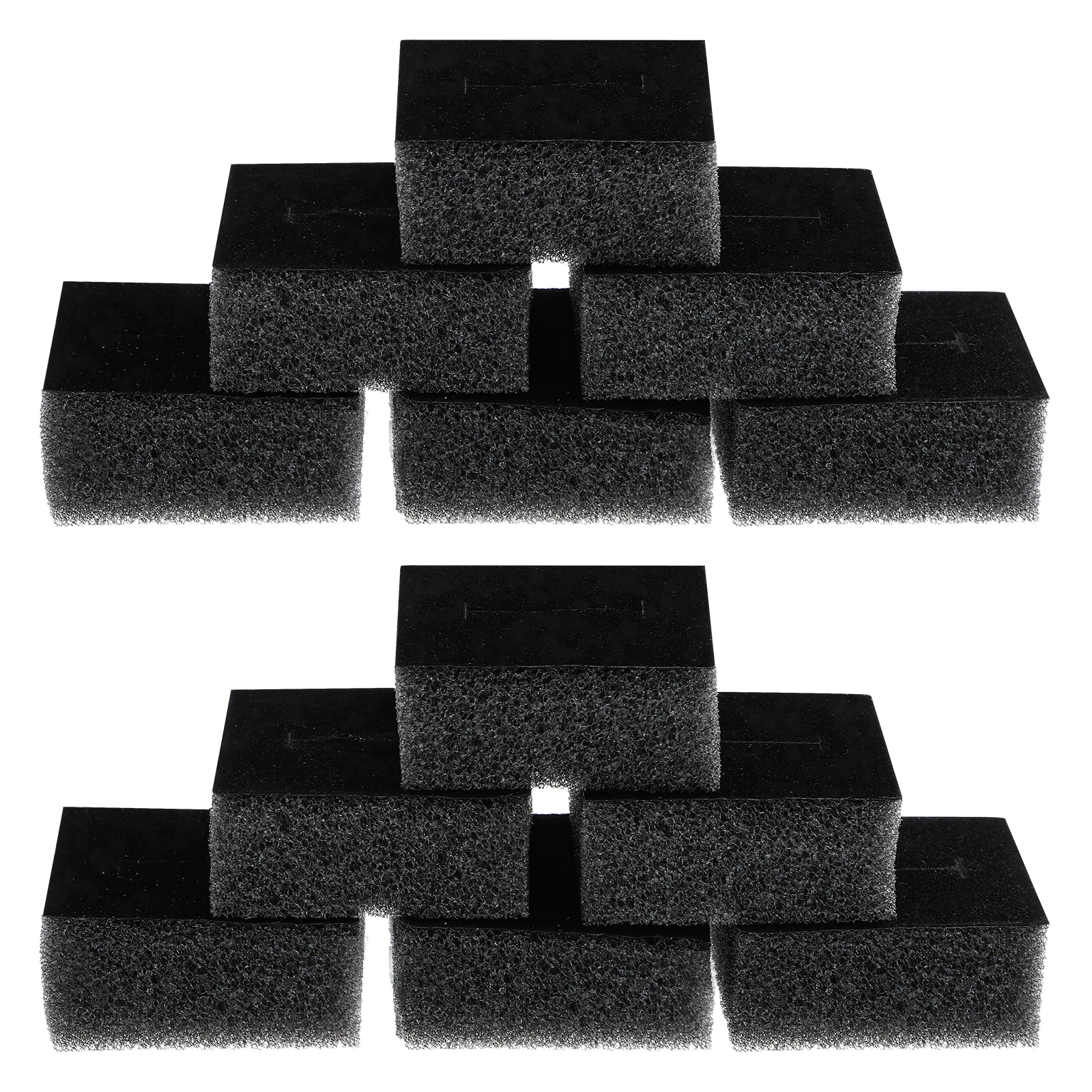 

20pcs Jewelry Box Inserts Ring Earring Display Sponge Tray Storage Fit 4.2X4.2Cm Stackable Organizer Inserts For Earring Ring