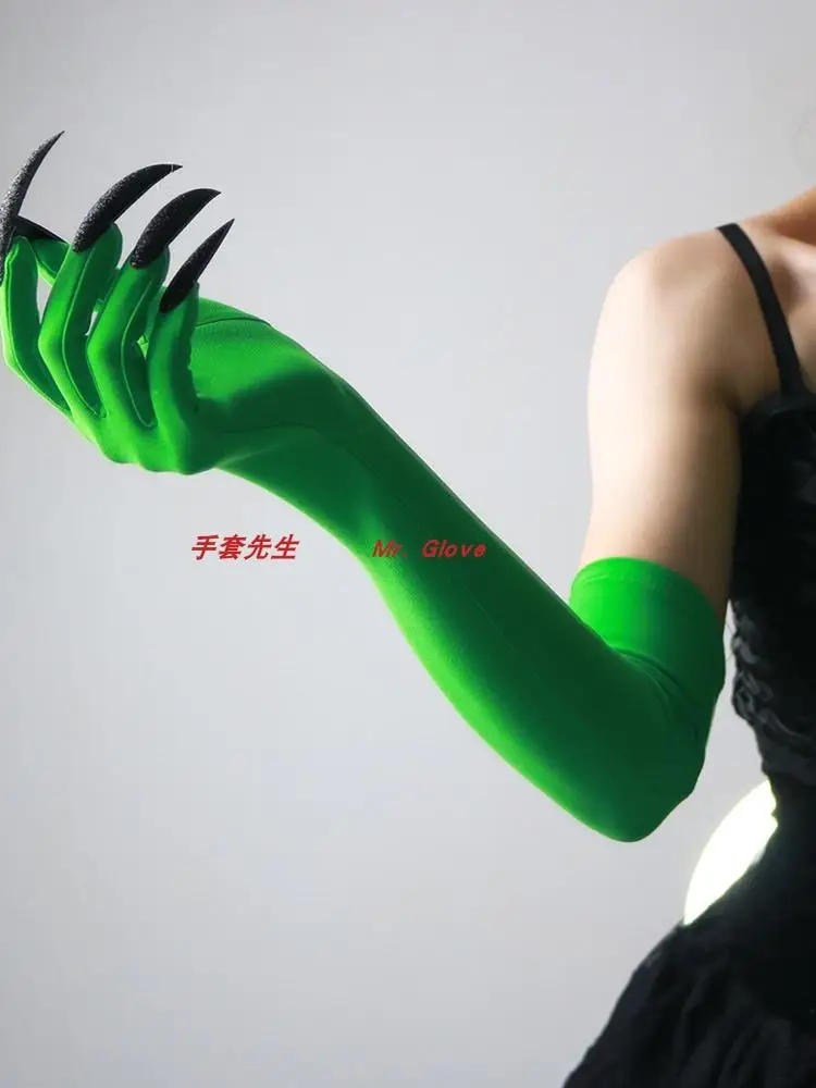 

Big Red Nail Gloves New Year Wansheng Wear Cat Paw Witch Devil Crow Covering Scar Cosplay
