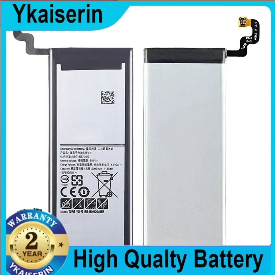 3000mAh Battery for Samsung GALAXY Note 5 Note5 N9200 N920t Project Noble N920c EB-BN920ABE SM-N9208 N9208 Batterij