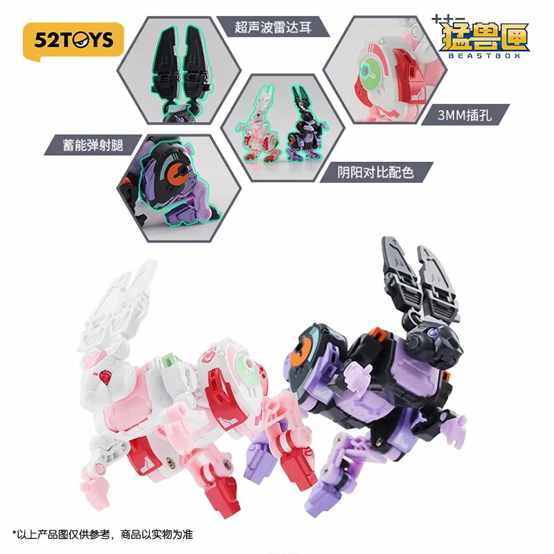 

BEASTBOX BB-54 Monster Box Series Iron Blood Danxin Rabbit Deformation Toys Action Figure Collectible Model Gift for Fans