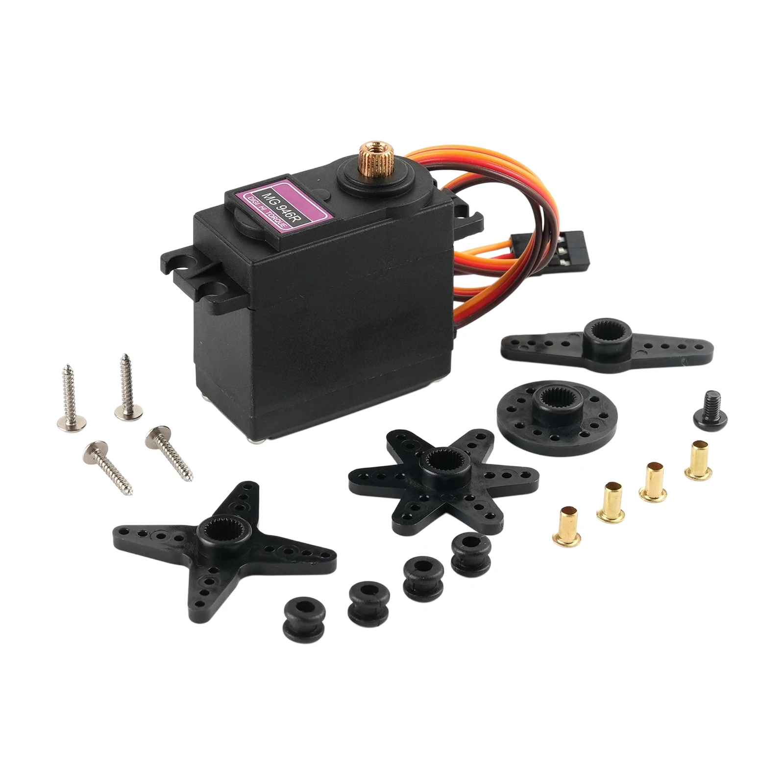 13 كجم أجهزة رقمية MG946R عزم دوران عالي روبوت سيرفو ميتال جير موتور ل JR 1/8 1/10 RC سيارة طائرة هليكوبتر قارب لتقوم بها بنفسك اللعب #2