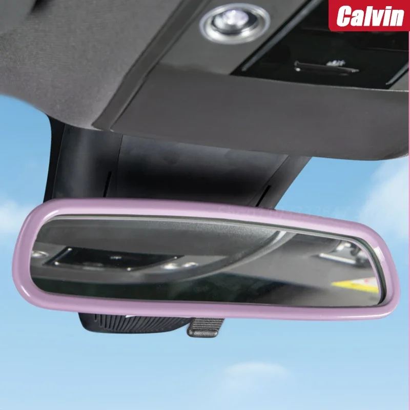 

For Byd Dolphin Rearview Mirror Decorative Frame Color Sticker Protective Cover Shell Supplies Modification Accessories