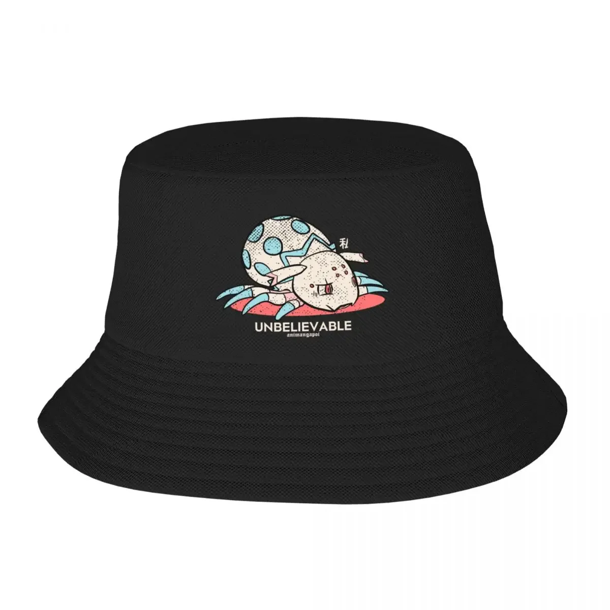 I'm a so what ? Unbelievable kawaii kumoko in little fat form distressed vint Bucket Hat