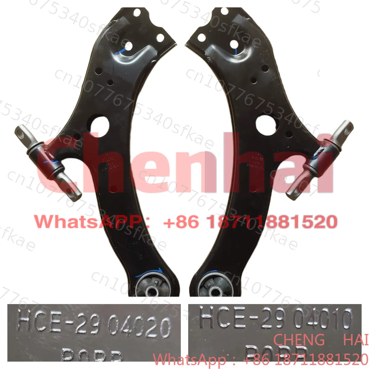 Suitable for BYD chassis series lower swing arm lower arm triangular arm assembly Dolphin Tang Han E2