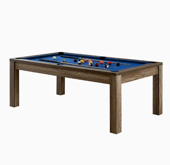 

7 feet 2.13 m square table home small pool table desk American three-in-one pool table