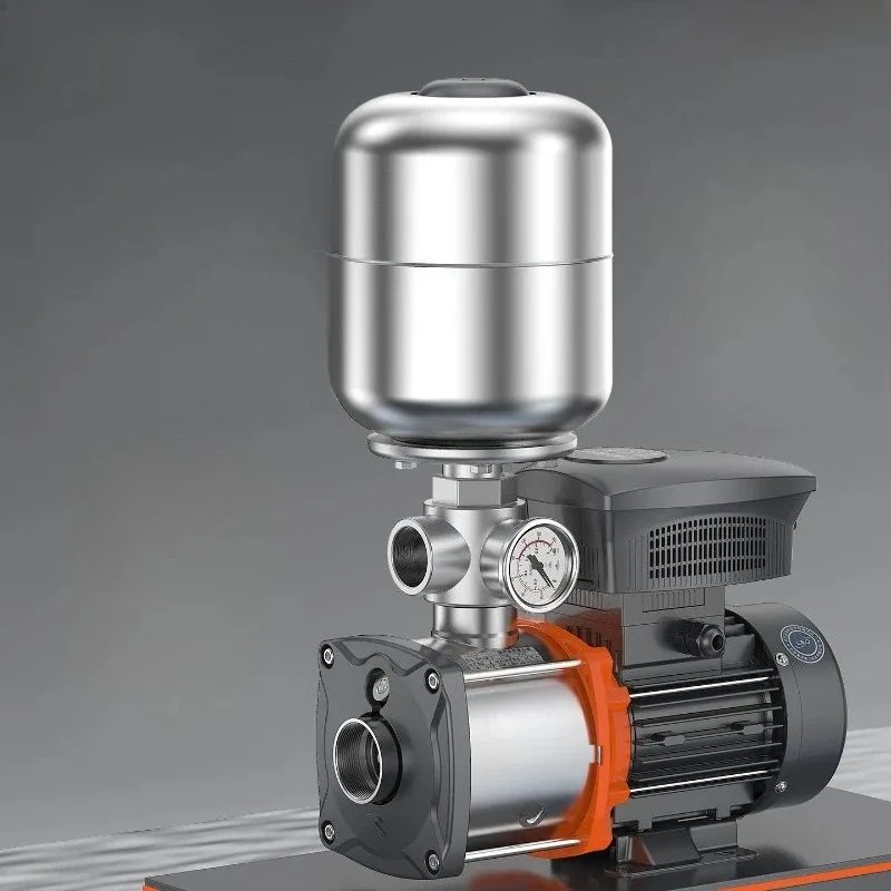Frequency conversion booster pump Stainless steel tap water automatic household silent commercial industrial constant
