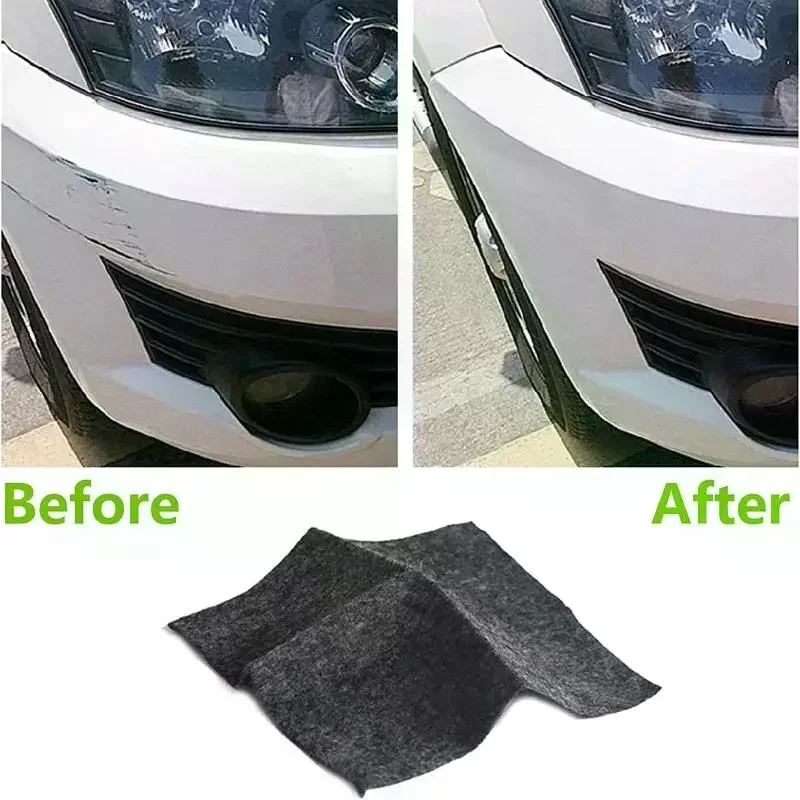 2pcs Upgraded Magic Car Repair Cloth, Multipurpose Cloth For Paint Removal Car Metal Surface Polishing Cloth