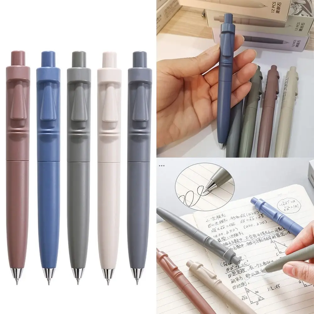 CS Tip Pocket Pen Quick Drying 0.5mm Black Ink Short Mini Gel Pen Quick-drying Ballpoint Pen School Office