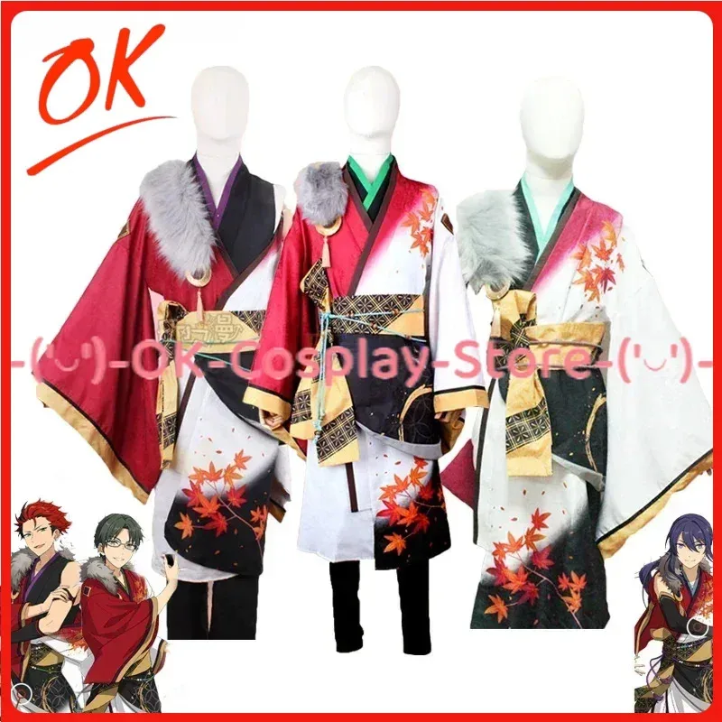 DY20[Personalizzato] Gioco Ensemble Stelle Akatsuki Hasumi Keito Kiryu Kuro Kanzaki Souma Costume Cosplay Carnevale di Halloween Uniformi2