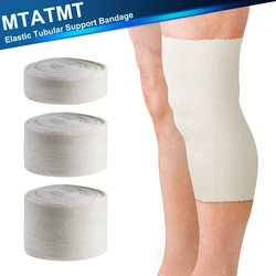 1 rotolo di cotone tubolare Stockinette garza rotolo braccio tubolare calza gamba elastica Stockinette tubo tubo di compressione manica fasciatura