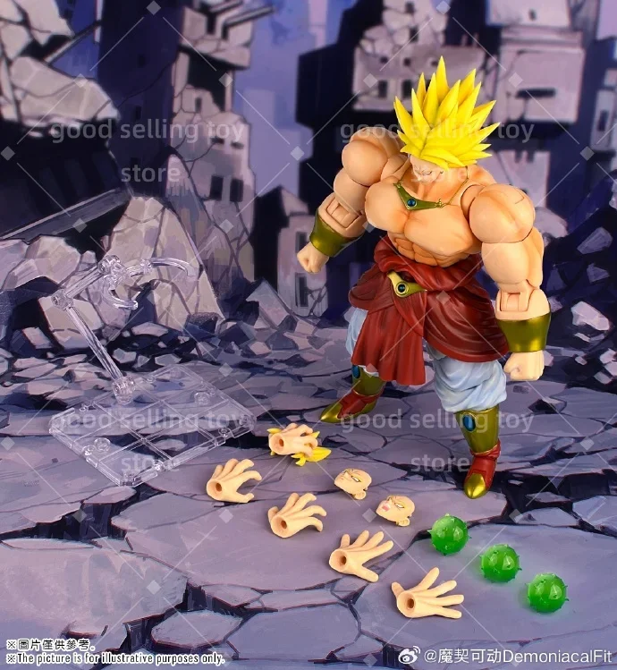 Nuevo Demoniacal Fit legendario Berserker Dragon Ball Broly figuras de acción estatuilla Gk estatua juguetes de modelos coleccionables regalos para niños