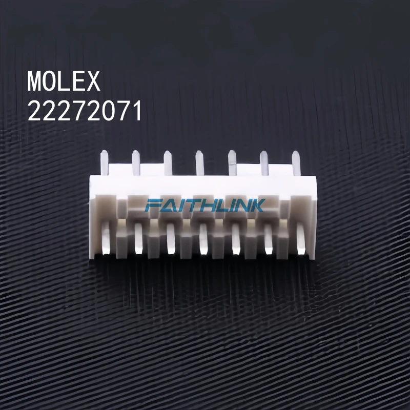 

10PCS 22272071 22-27-2071 MOLEX connector 1x7P 2.54mm straight insertion 100% New original