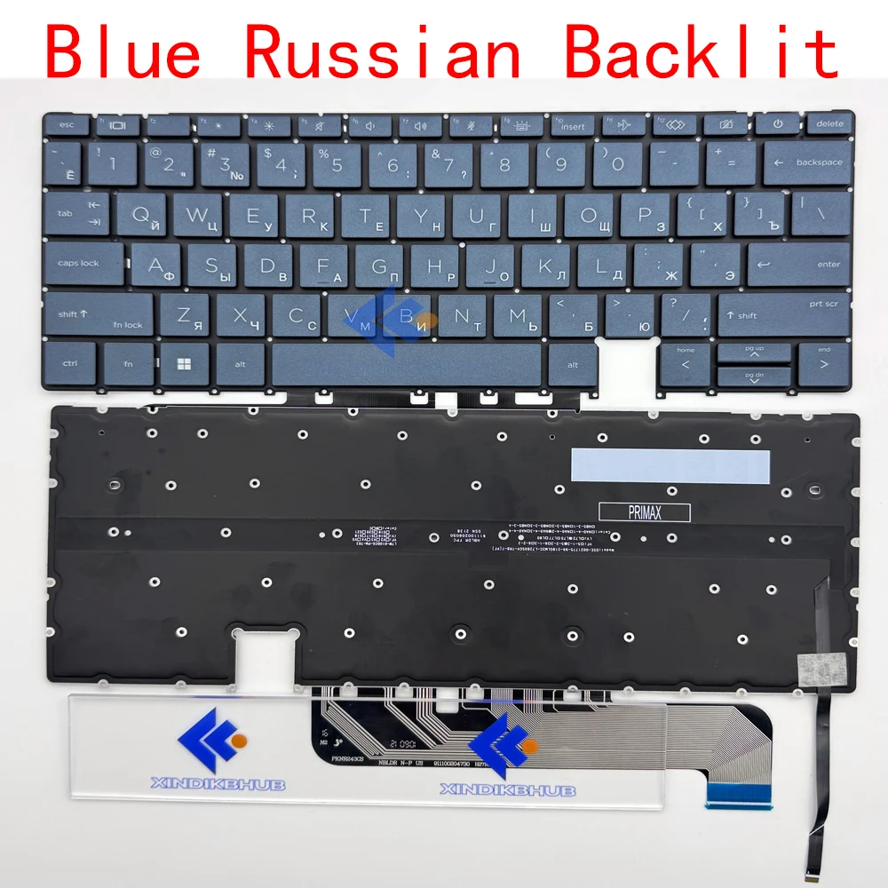 XIN-Russian-US Backlit Laptop Keyboard For HP Elite Dragonfly G3 G4 13.5 inch G3 2in1 SG-B1060-XUA SN1A91B3 8Y563UAR 5CG3450WT7