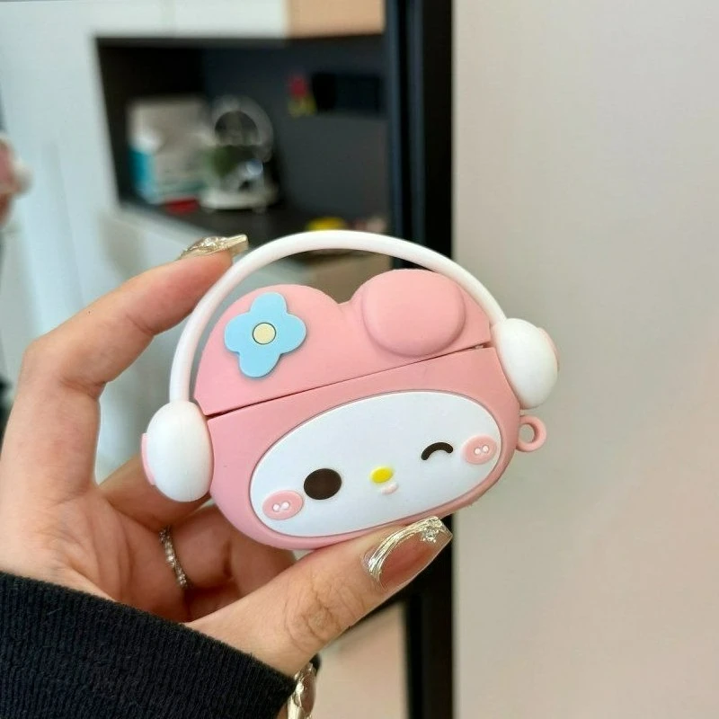 For Realme Buds T310 Bags Cartoon Headphone Silicone Case Protective Earphone Cover fundas for Realme Buds T300 Covers view 4