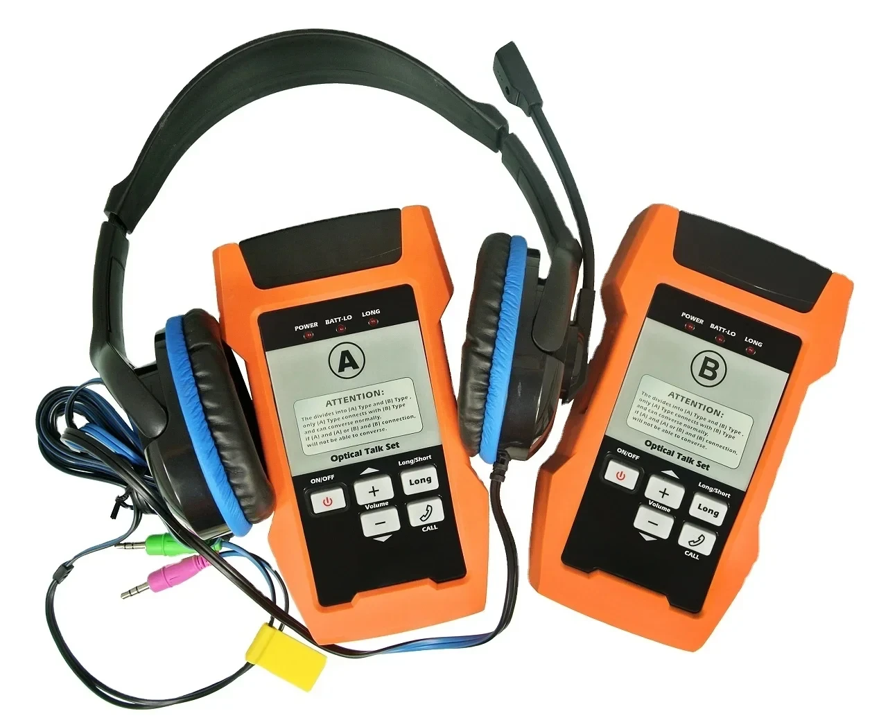 

Tribrer Fiber Optic Tool Optical Talk Set / Handheld Fiber Optical Talk Set