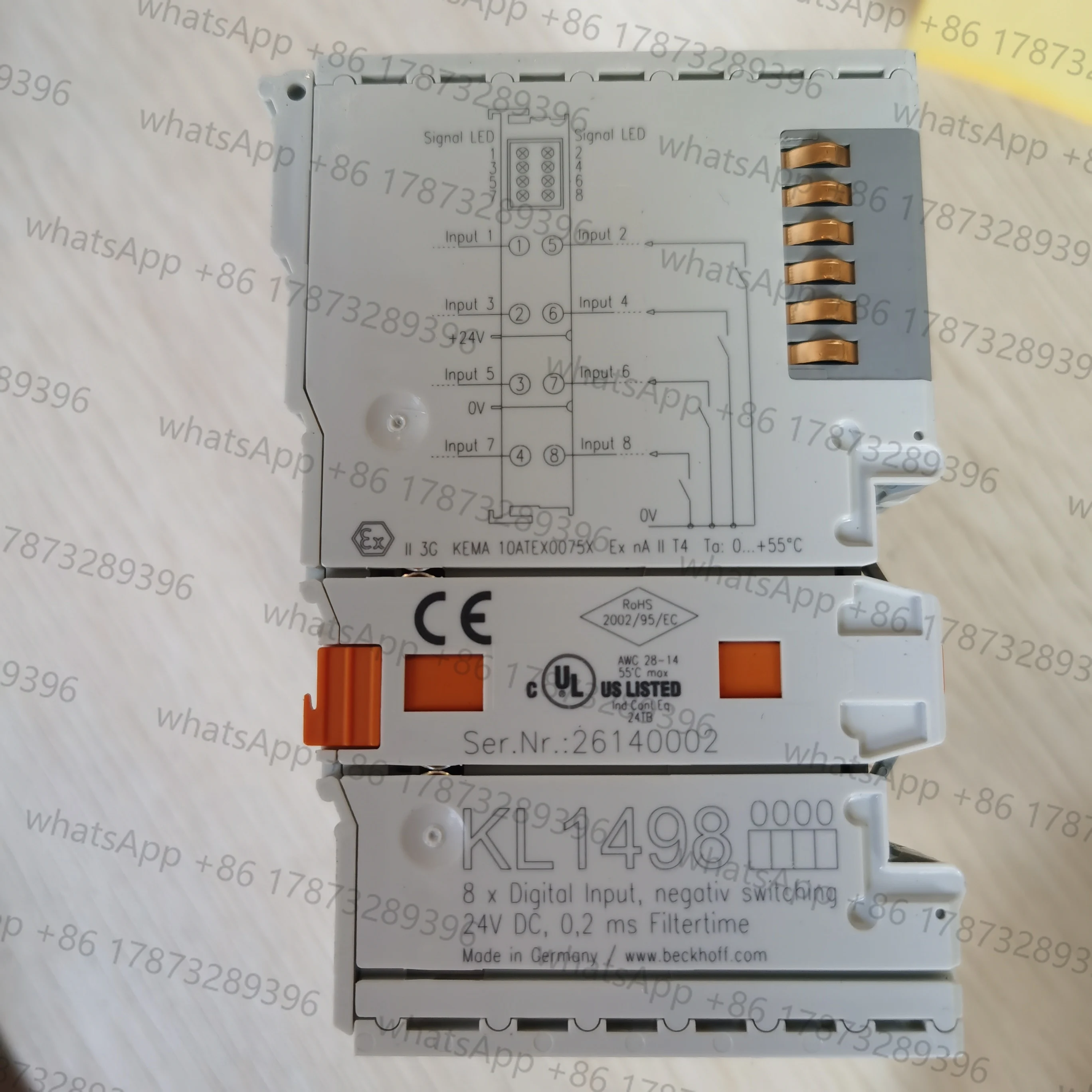 

1 шт. новые оригинальные модули BECKHOFF KL1498