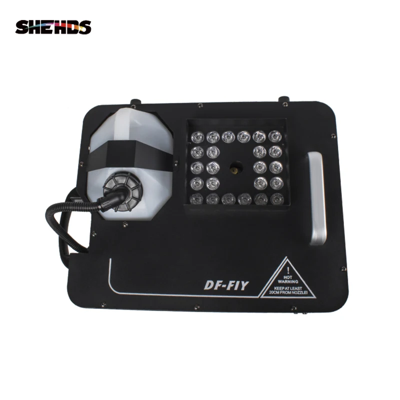 SHEHDS 2 قطعة 1500 واط آلة الضباب LED 24x9 واط RGB 3in1 العمودي آلة سومكي المؤثرات الخاصة رذاذ مبيد المعدات ل ديسكو KTV