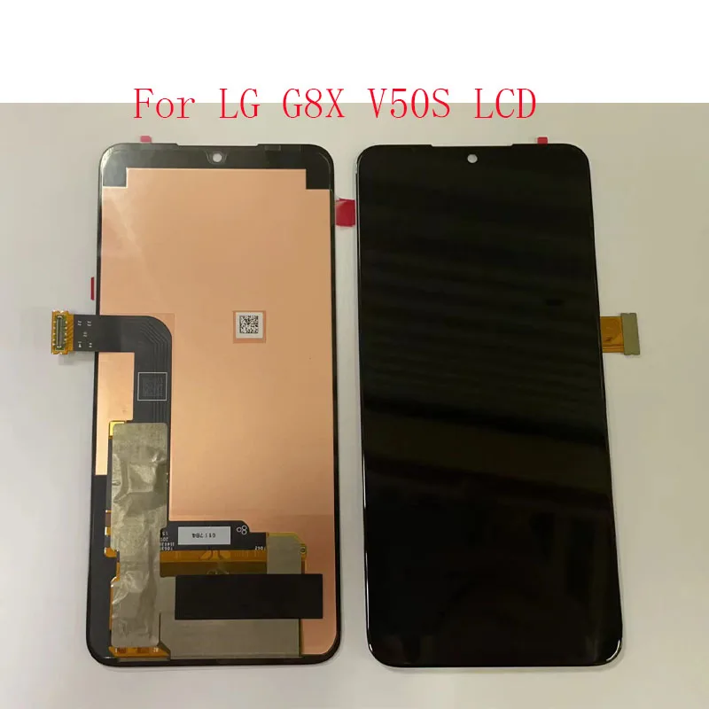 

AAA Original 6.4" For LG G8X ThinQ LCD Display LLMG850EMW Touch Screen Digitizer Assembly Display For LG V50S LCD Replacement