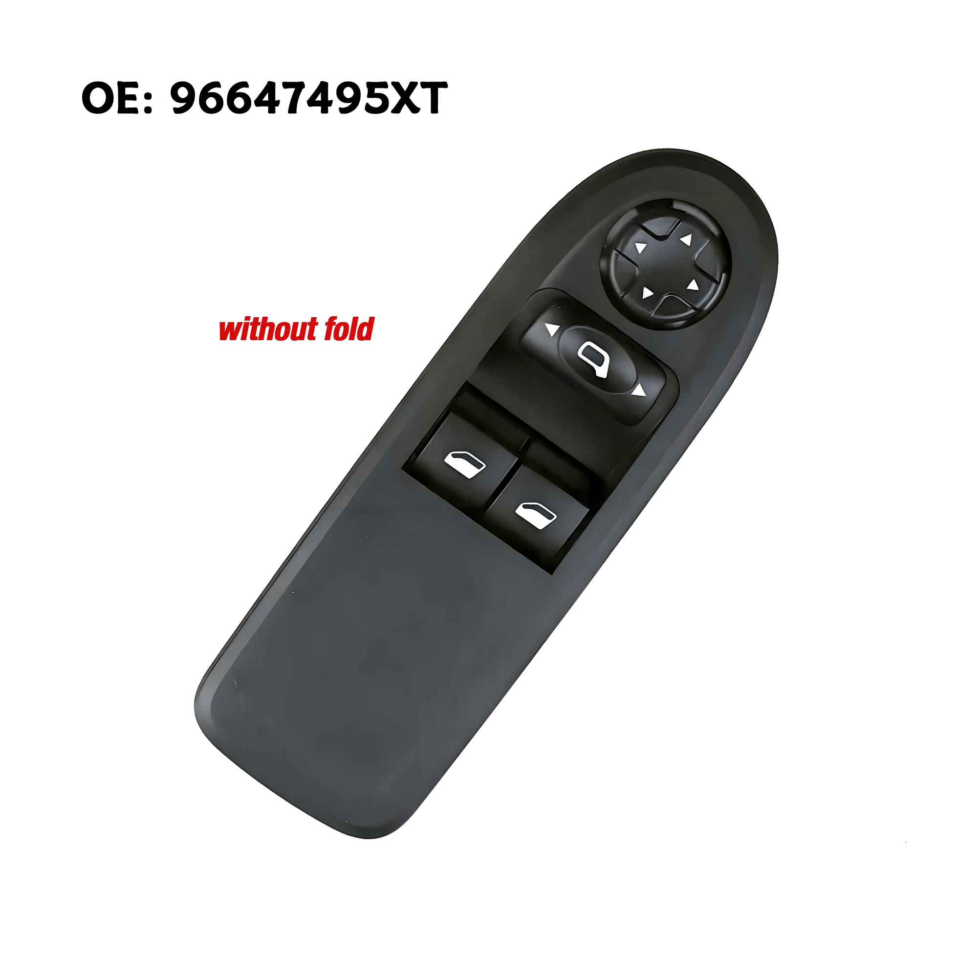 

98012275XT 96647495XT для 2-дверного Citroen C1, C3 2009-2016 Peugeot 207, электрическая главная панель управления стеклоподъемником