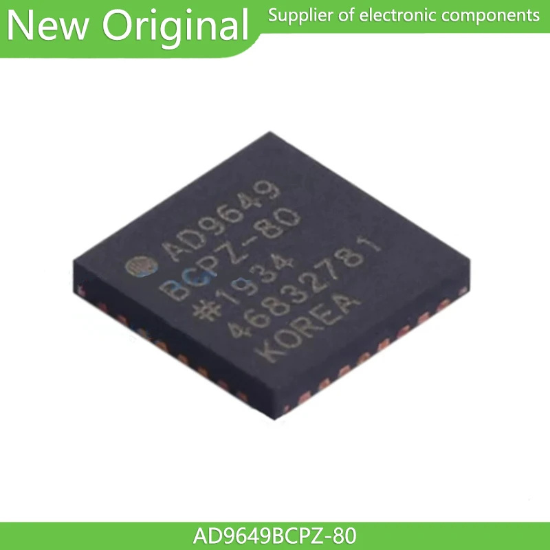 

1pcs New Original AD9649BCPZ-80 AD9649BCPZ 80 AD9649 QFN-32 Data acquisition da converter chip In stock, welcome to order