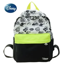 Disney mickey nova mochila infantil marca de luxo meninos e meninas mochila grande capacidade moda crianças mochila